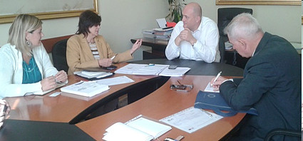 Dožupan Željko Kraljičak (u sredini)