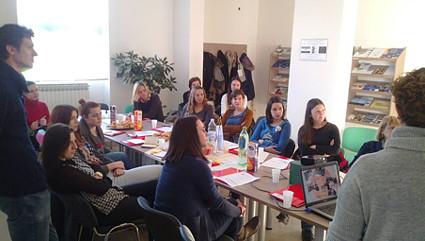 Jakob Kajtar (stoji lijevo)