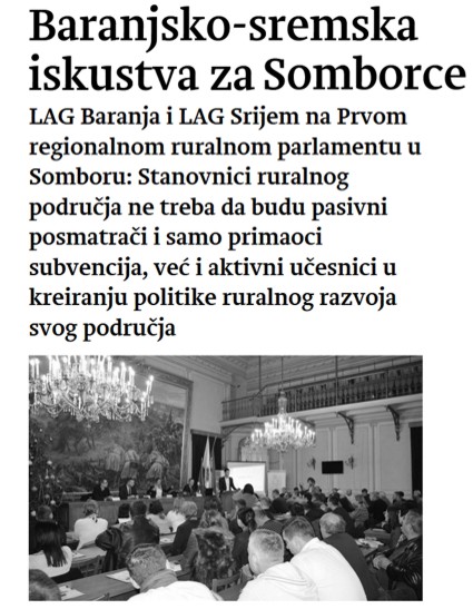 Članak s web-portala 'Novosti'