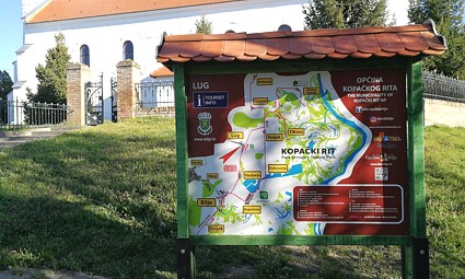 Turističko-informativna ploča u Lugu