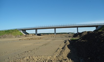 Nadvožnjak za poljoprivrednu mehanizaciju kod Sudaraža