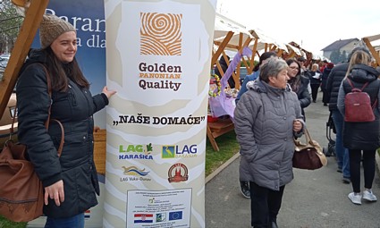 Izlagači s područja četiri LAG-a iz Osječko-baranjske županije