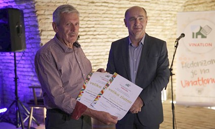 Velika zlatna diploma Mihalju Gerštmajeru