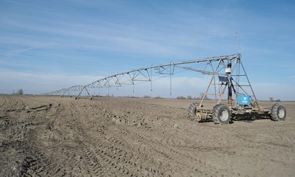 Postrojenje za navodnjavanje na beljskim njivama