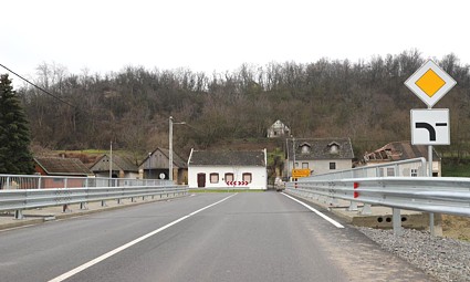 Pogled s lijeve na desnu obalu Karašice