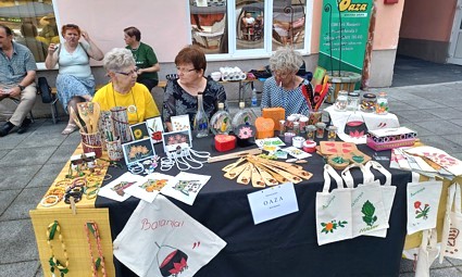 Štand Mirovne grupe Oaza