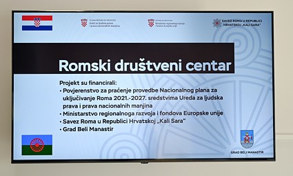 Infopano u Romskom društvenom domu u Belom Manastiru