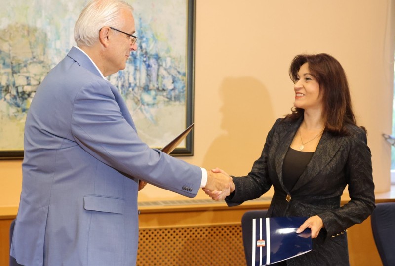 Gradonačelnik Pavelić i županica Tramišak